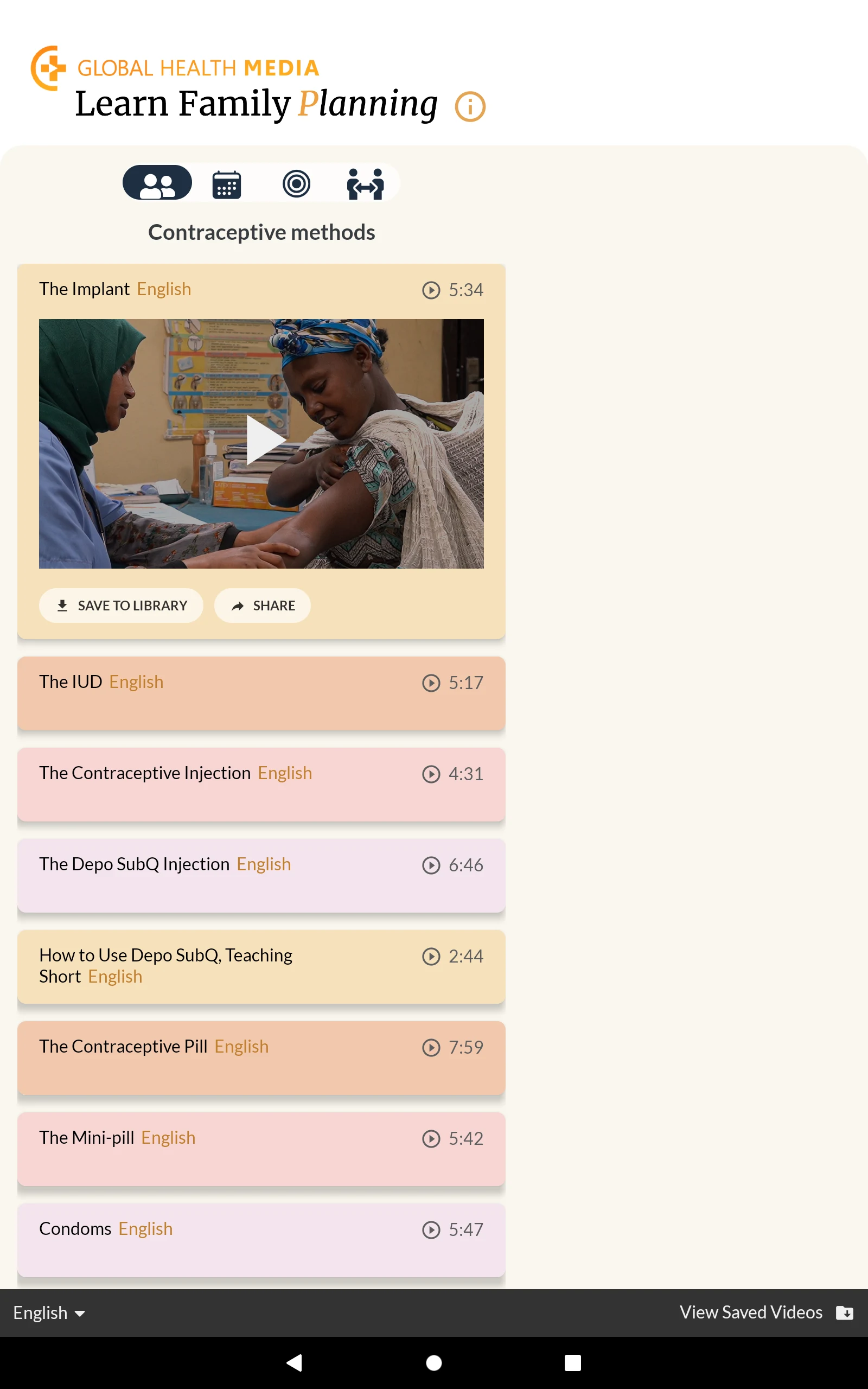 Learn Family Planning screenshot