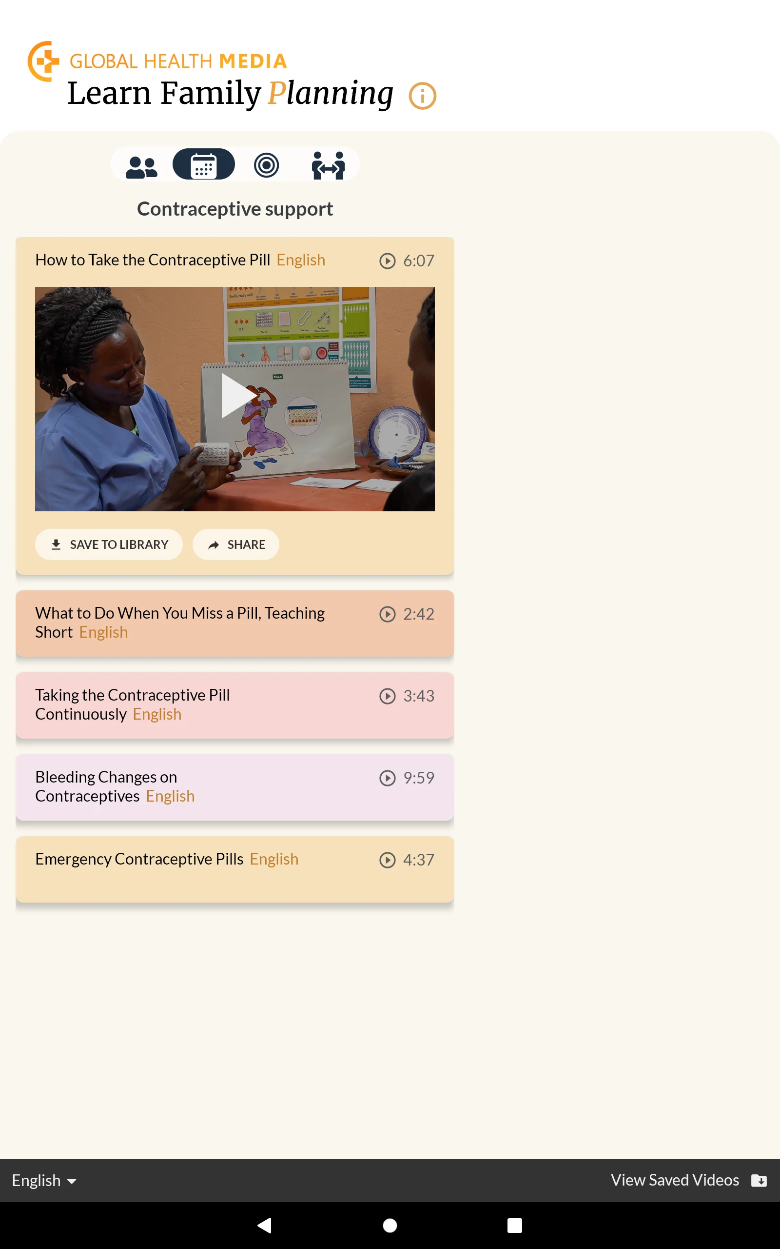 Learn Family Planning screenshot
